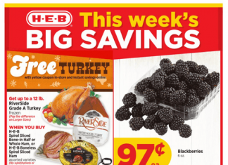 HEB Weekly Ad Nov 13 – Nov 19, 2024