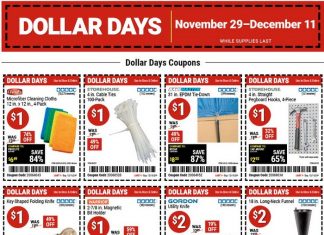 Harbor Freight Dollar Days Coupon Sale Nov 29 – Dec 11, 2024