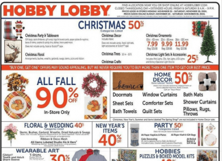 Hobby Lobby Weekly Ad Nov 24 – Nov 30, 2024