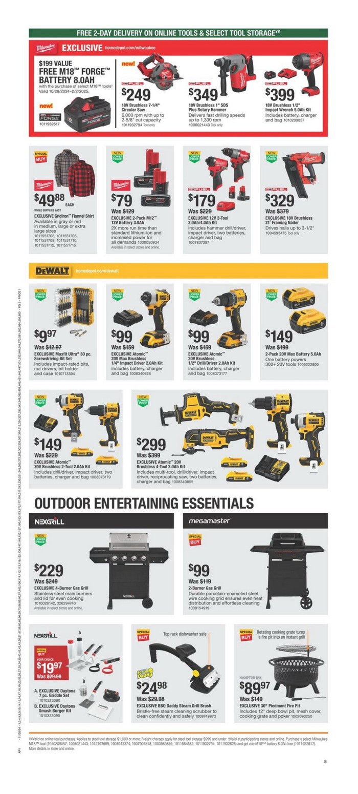 Home Depot Black Friday Deals Nov 28 Dec 04, 2025