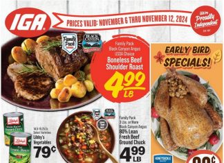 IGA Weekly Ad Nov 06 – Nov 12, 2024