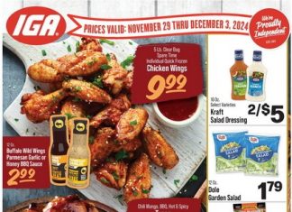 IGA Weekly Ad Nov 29 – Dec 03, 2024