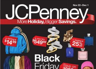 JCPenney Black Friday Deals Nov 22 – Dec 01, 2024