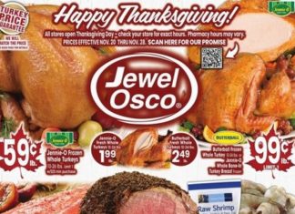 Jewel Osco Weekly Ad Nov 20 – Nov 28, 2024 (Thanksgiving Day Promotion Included)