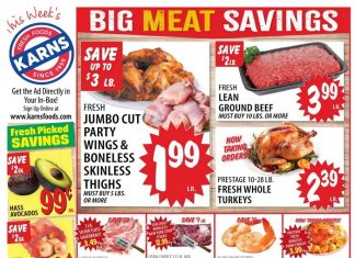 Karns Quality Foods Weekly Ad Nov 19 – Nov 25, 2024
