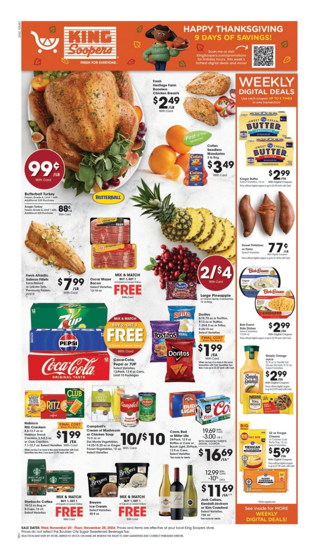 King Soopers Weekly Ad Nov 20 - Nov 28, 2024 (Black Friday ...