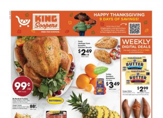 King Soopers Weekly Ad Nov 20 – Nov 28, 2024 (Black Friday & Thanksgiving Day Promotion Included)