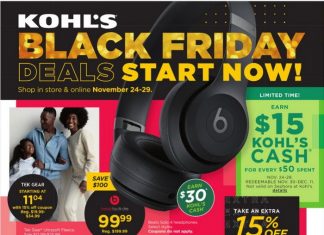 Kohl’s Black Friday Ad Nov 24 – Nov 29, 2024