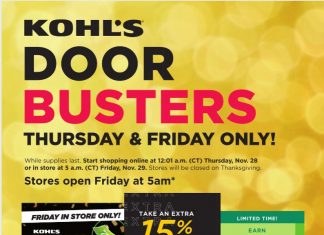 Kohl’s Black Friday Ad Nov 28 – Nov 29, 2024