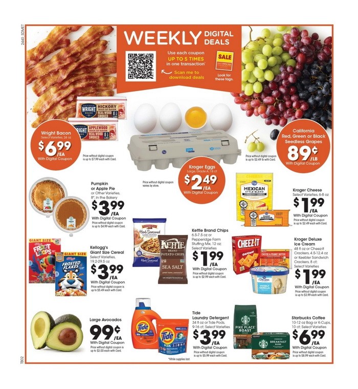 Kroger Weekly Ad Nov 06 Nov 12, 2024 (Black Friday Promotion Included)