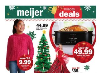 Meijer Holiday Ad Nov 17 – Nov 23, 2024
