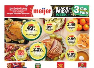 Meijer Weekly Ad Nov 24 – Nov 30, 2024 (Black Friday Sale Included)