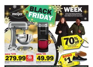 Meijer Black Friday Ad Nov 24 – Nov 30, 2024