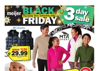 Meijer Black Friday 3-Day Sale Nov 28 – Nov 30, 2024