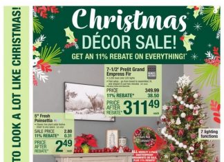 Menards Christmas Decor Sale Nov 07 – Nov 17, 2024