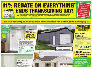 Menards Weekly Ad Nov 14 – Nov 28, 2024