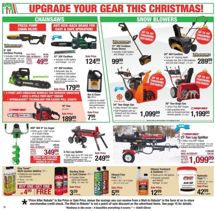 Menards Christmas Home & Gift Sale Nov 29 Dec 08, 2024