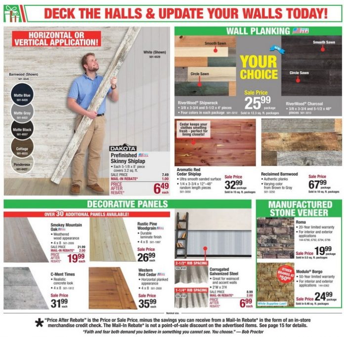 Menards Christmas Home & Gift Sale Nov 29 Dec 08, 2024