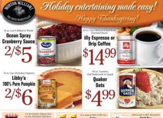 Morton Williams Weekly Ad Nov 22 – Nov 28, 2024 (Thanksgiving Day Promotion Included)
