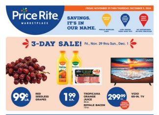 Price Rite Weekly Ad Nov 29 – Dec 05, 2024