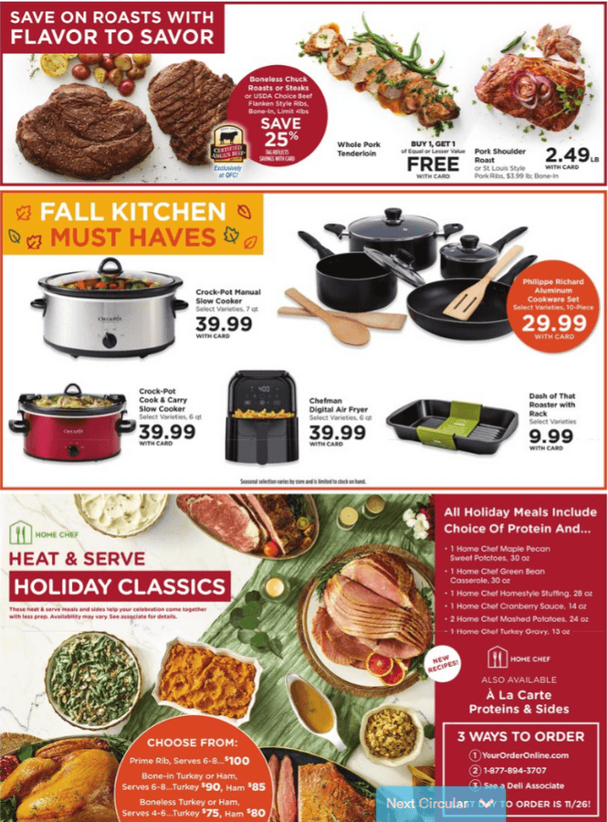 QFC Weekly Ad Nov 06 Nov 12, 2024