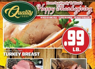 Quality Foods Weekly Ad Nov 20 – Nov 27, 2024 (Thanksgiving Promotion Included)
