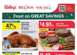 Raley’s Supermarkets Weekly Ad Nov 06 – Nov 12, 2024