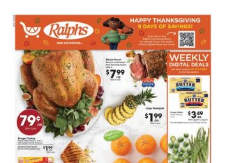 Ralphs Weekly Ad Nov 20 – Nov 28, 2024 (Black Friday & Thanksgiving Day Promotion Included)