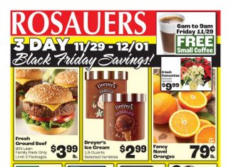 Rosauers Weekly Ad Nov 29 – Dec 03, 2024 (Black Friday Promotion Included)