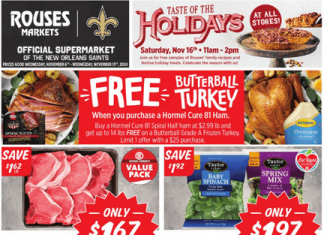 Rouses Weekly Ad Nov 06 – Nov 13, 2024