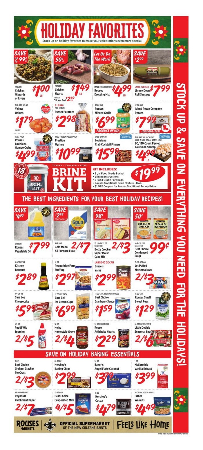 Rouses Weekly Ad Nov 13 Nov 20 2024 Rouses weekly ad nov 13 nov 20 2024