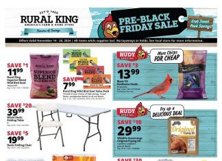 Rural King Weekly Ad Nov 14 – Nov 20, 2024 (Black Friday Promotion Included)