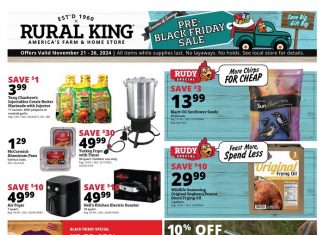 Rural King Pre-Black Friday Sale Nov 21 – Nov 26, 2024