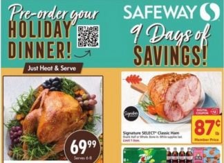 Safeway Weekly Ad Nov 20 – Nov 28, 2024 (Thanksgiving Day Promotion Included)