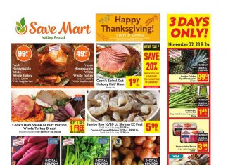 Save Mart Supermarkets Weekly Ad Nov 20 – Nov 28, 2024 (Thanksgiving Day Promotion Included)