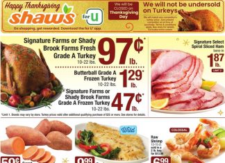 Shaw’s Weekly Ad Nov 22 – Nov 28, 2024 (Thanksgiving Day Promotion Included)