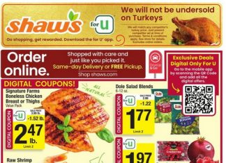 Shaw’s Weekly Ad Nov 08-Nov 14, 2024