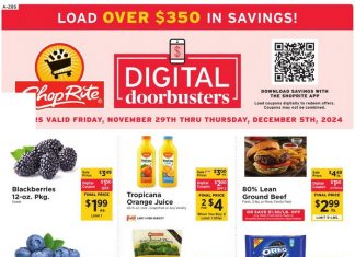 ShopRite Weekly Ad Nov 29 – Dec 05, 2024
