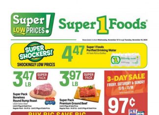 Super 1 Foods Weekly Ad Nov 13 – Nov 19, 2024