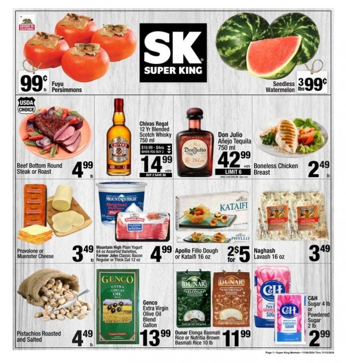 Super King Weekly Ad Van Nuys