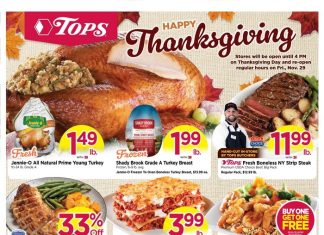 Tops Weekly Ad Nov 24 – Nov 30, 2024 (Thanksgiving Promotion Included)