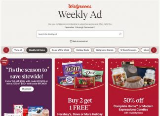 Walgreens Weekly Ad Dec 01 – Dec 07, 2024