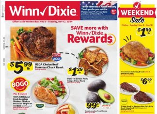 Winn-Dixie Weekly Ad Nov 06 – Nov 12, 2024