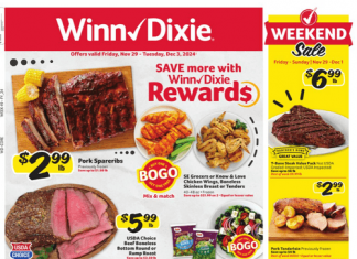 Winn-Dixie Weekly Ad Nov 29 – Dec 03, 2024