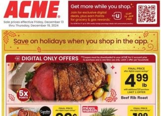 ACME Weekly Ad Dec 13 – Dec 19, 2024