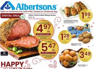 Albertsons Weekly Ad Dec 18 – Dec 24, 2024