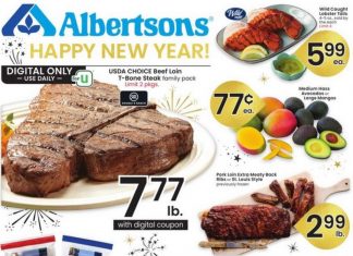 Albertsons Weekly Ad Dec 26 – Dec 31, 2024 (New Year Promotion Included)