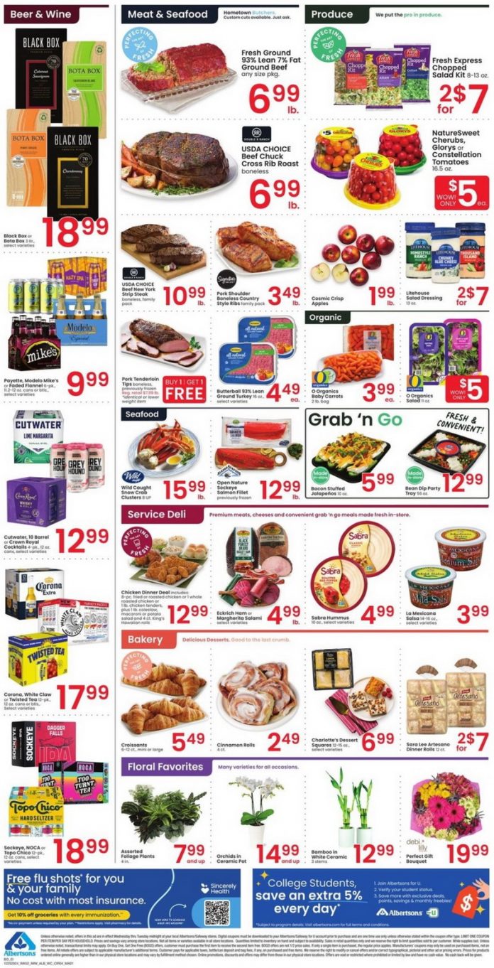 Albertsons Weekly Ad Dec 26 Dec 31, 2024 (New Year Promotion Included)