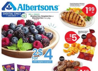 Albertsons Weekly Ad Jan 01 – Jan 07, 2025