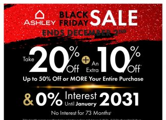 Ashley Furniture HomeStore Black Friday Sale Ad Nov 18 – Dec 02, 2024